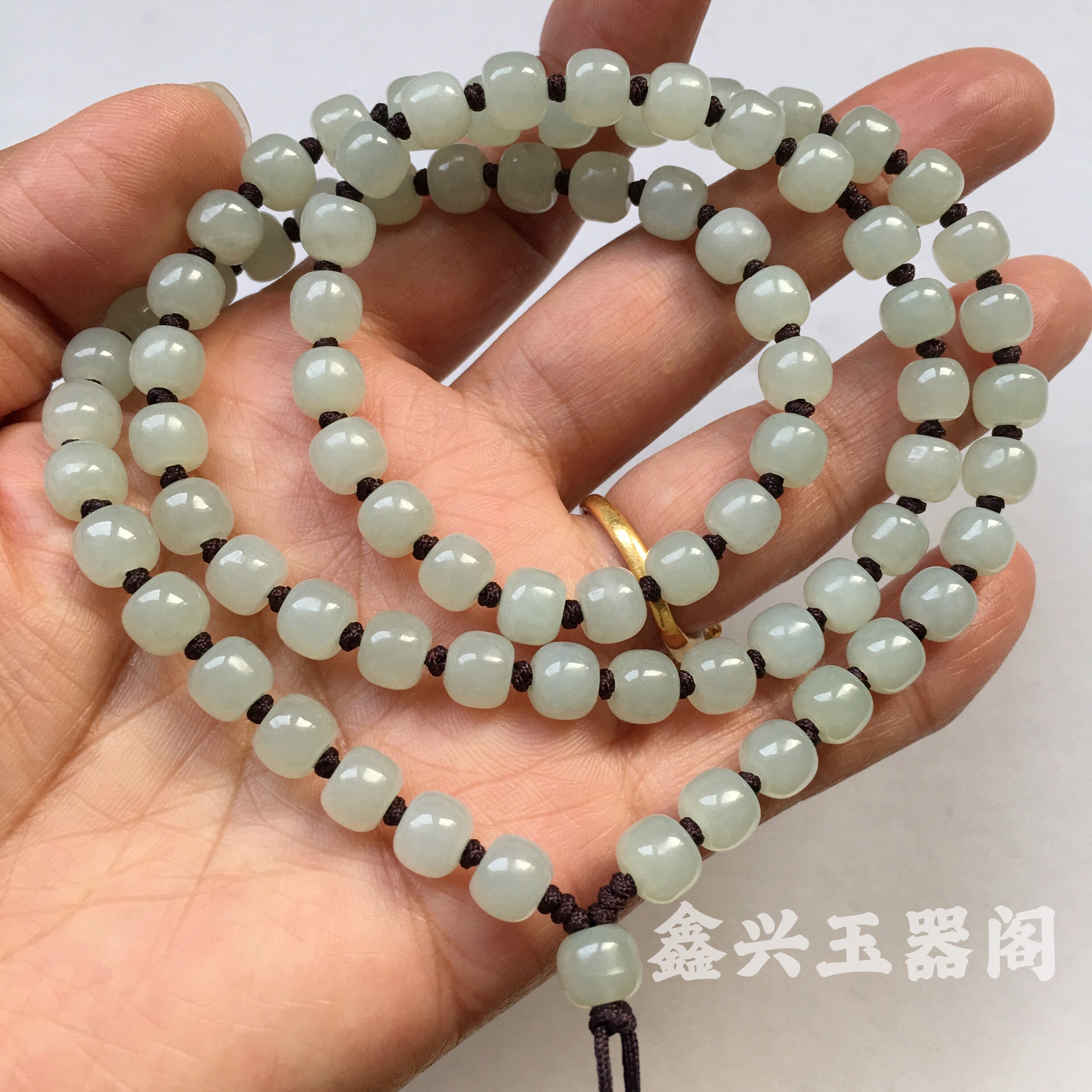 和田玉吊坠挂绳高档玉坠项链绳编织绳玉挂件玉佩挂坠挂脖时尚百搭