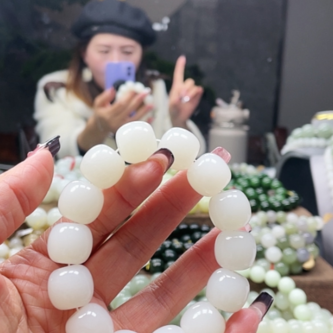 【闪购商品】和田玉手链未镶嵌