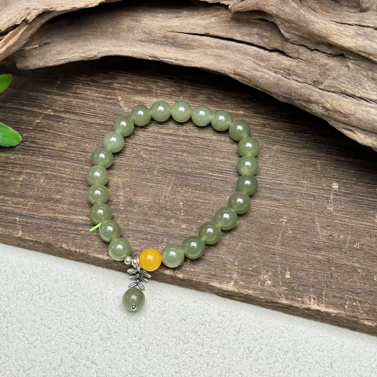 【与帅珠宝】和田玉单圈D05204——多样性发其一