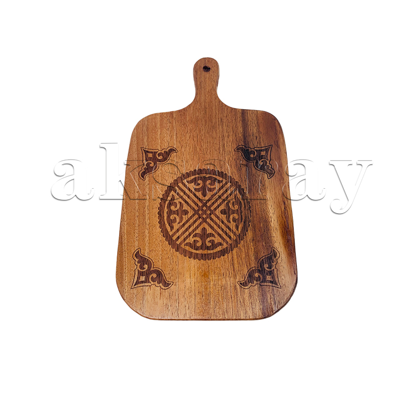 AKSARAY新款创意简约中式复古家用菜板切肉切水果木质菜板方形