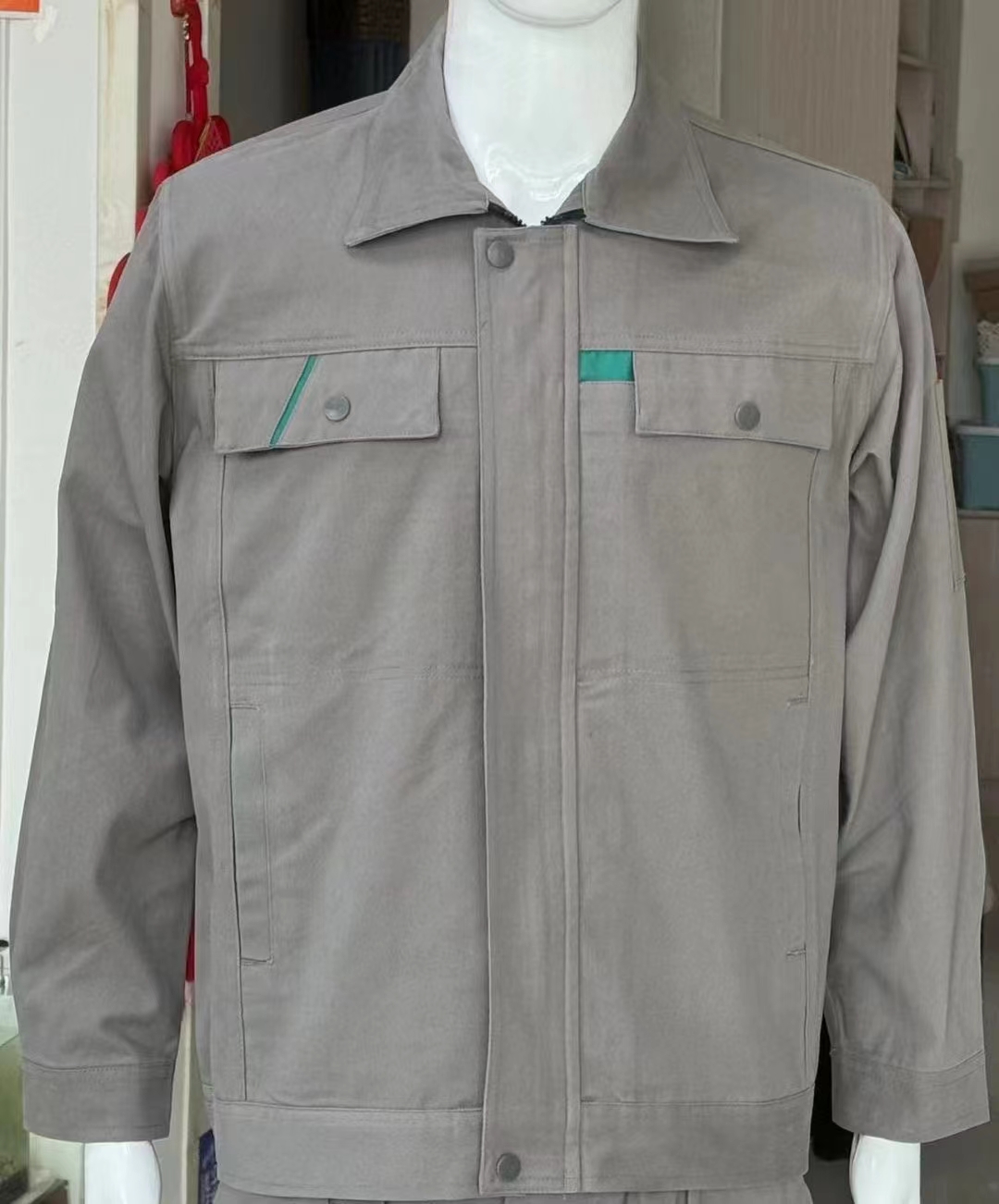 纯棉焊工工作服套装男女春秋冬全棉长袖耐磨加厚电焊劳保服定制