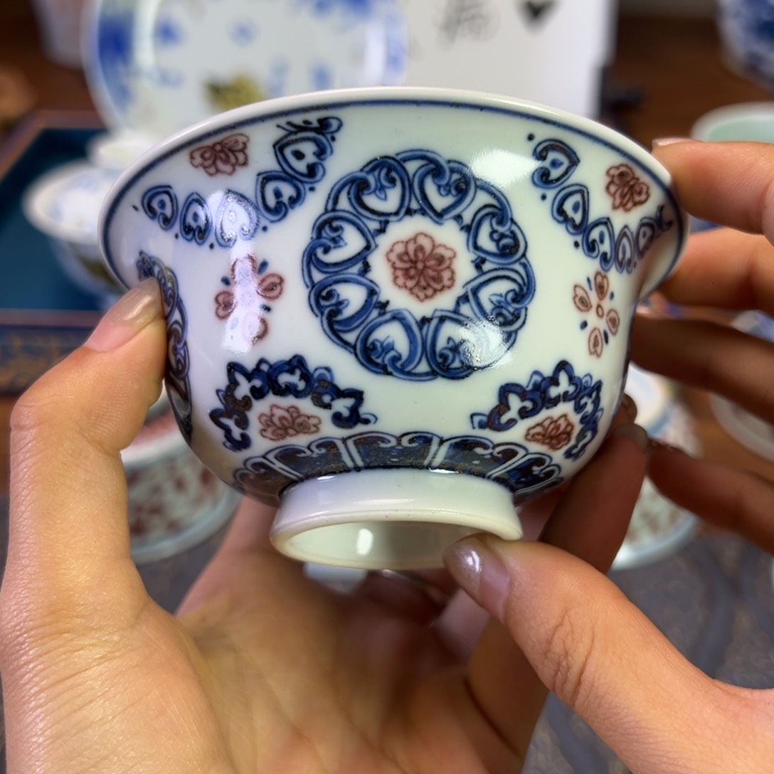 摆件景德镇陶瓷手工手绘