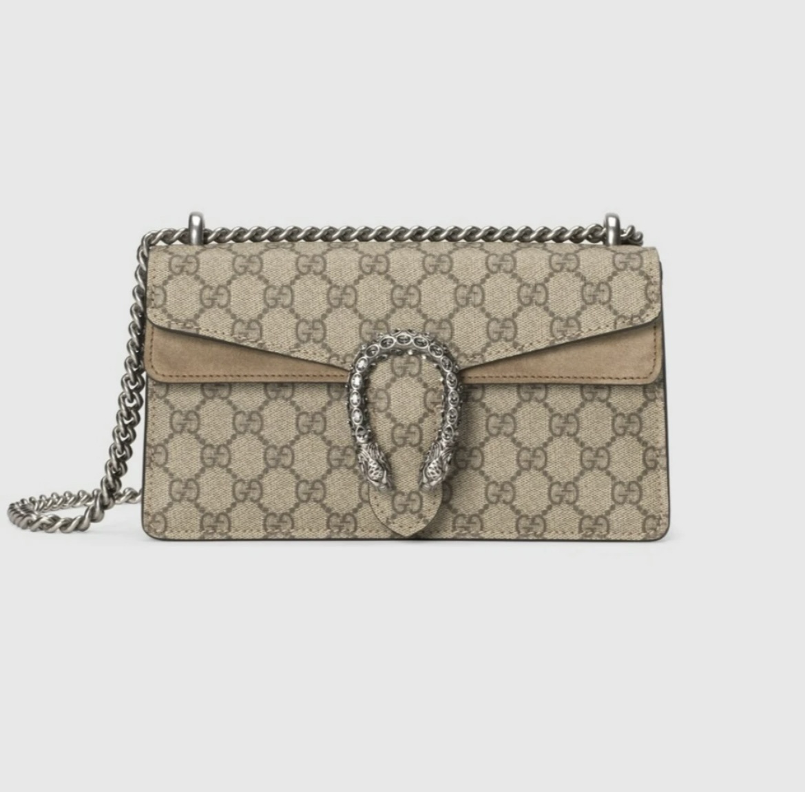 99新 GUCCI/古驰 古驰新款钻扣酒神中号