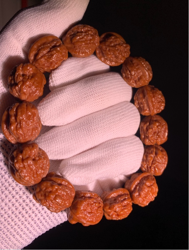 文玩核桃手串 嵩山小金蟾