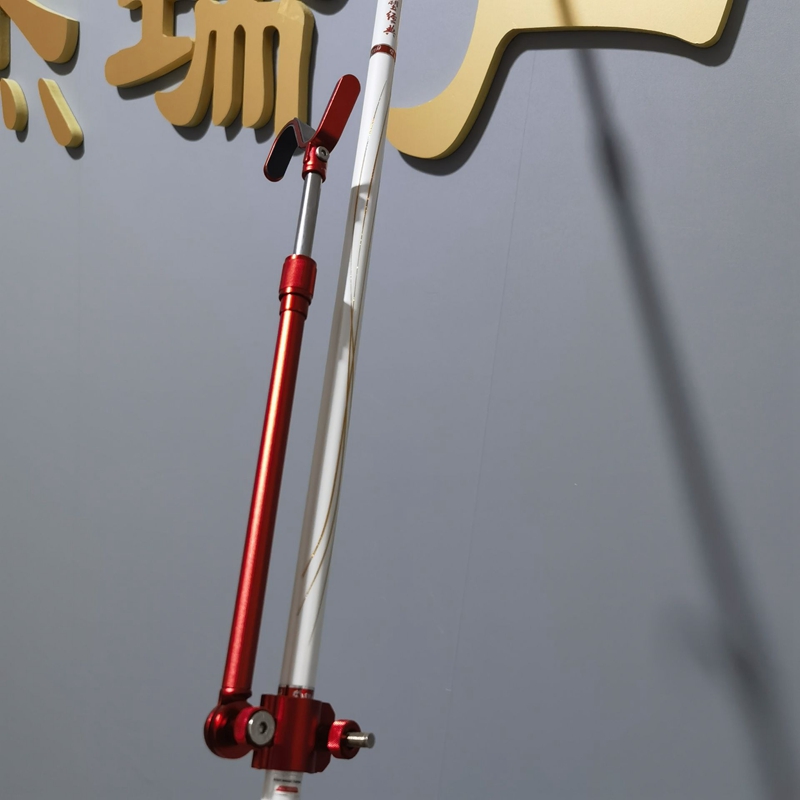 黑坑竞技短节支架超硬单节双节内锁炮台架鱼竿架伸缩定位支架炮台