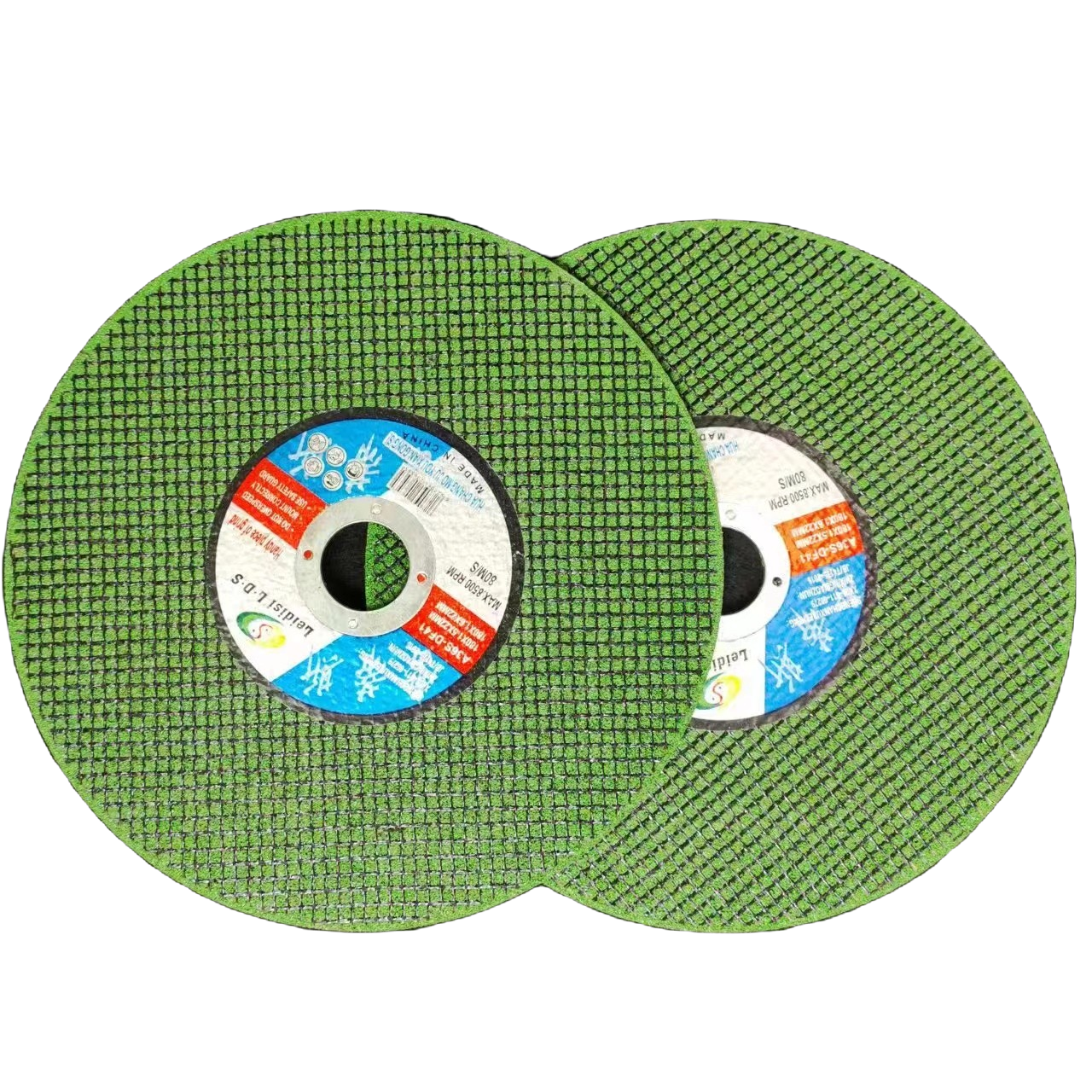 180型大角磨机锯片打磨磨片大号切割片切割高端工业级精品绿片