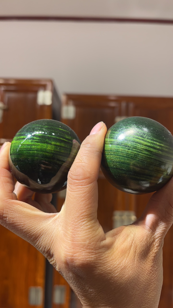 金丝文玩手球手把件