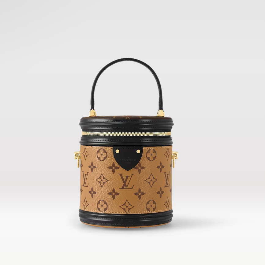 全新未使用 LouisVuitton/路易威登 经典火爆款 带手提老花发财桶