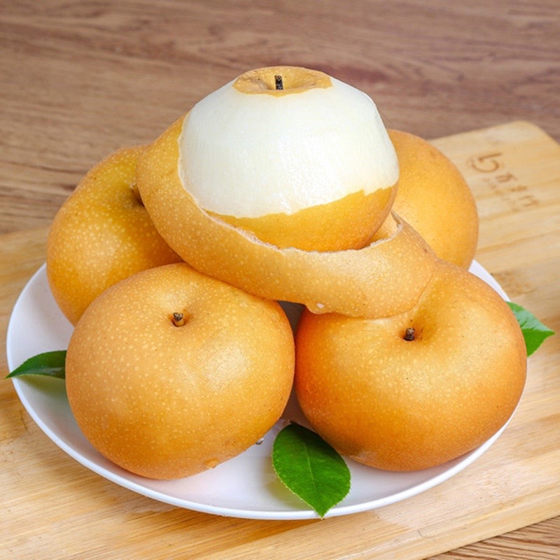 顺丰/JD快递 山东自然成熟秋月梨4.8斤 酥脆香甜爆汁