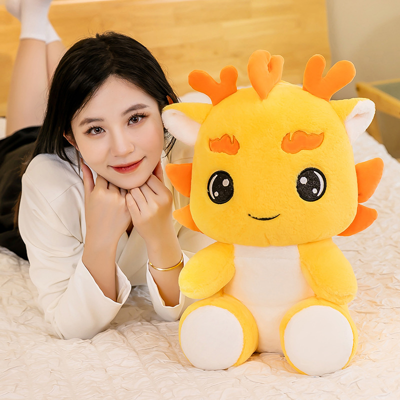 吉祥龙小龙玩偶毛绒玩具布娃娃抱枕公仔睡觉专用生日礼物送女生