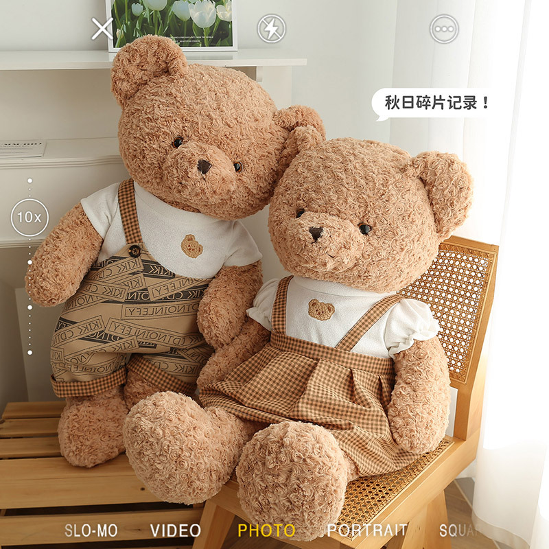 情侣熊公仔毛玩偶毛绒玩具布娃娃抱枕公仔睡觉专用生日礼物送女生