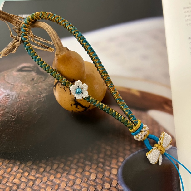 全手工编织龙鳞纹手机挂绳手机链车钥匙挂件绳纯手工包挂手把件饰