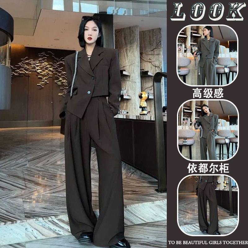 秋冬百搭外套秋冬百搭神裤欧货秋季新款韩版不规则西装外套百搭洋