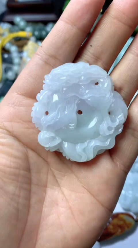 【闪购商品】翡翠颈饰未镶嵌天然缅甸翡翠a货