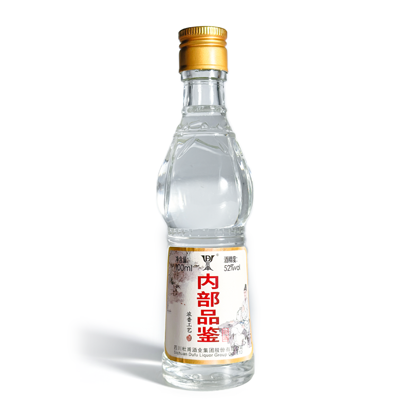 杜甫优选品质浓香型古法酿造特色52度小酒100ml52度
