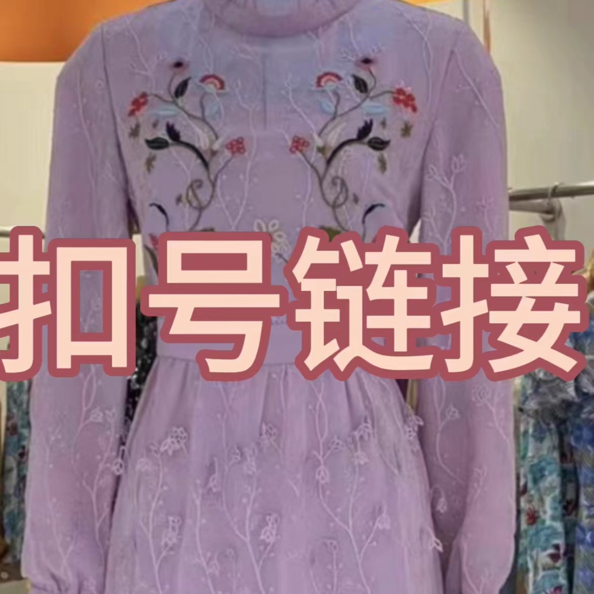 女装网红宽松女款气质绣花洋气秋冬显瘦女士