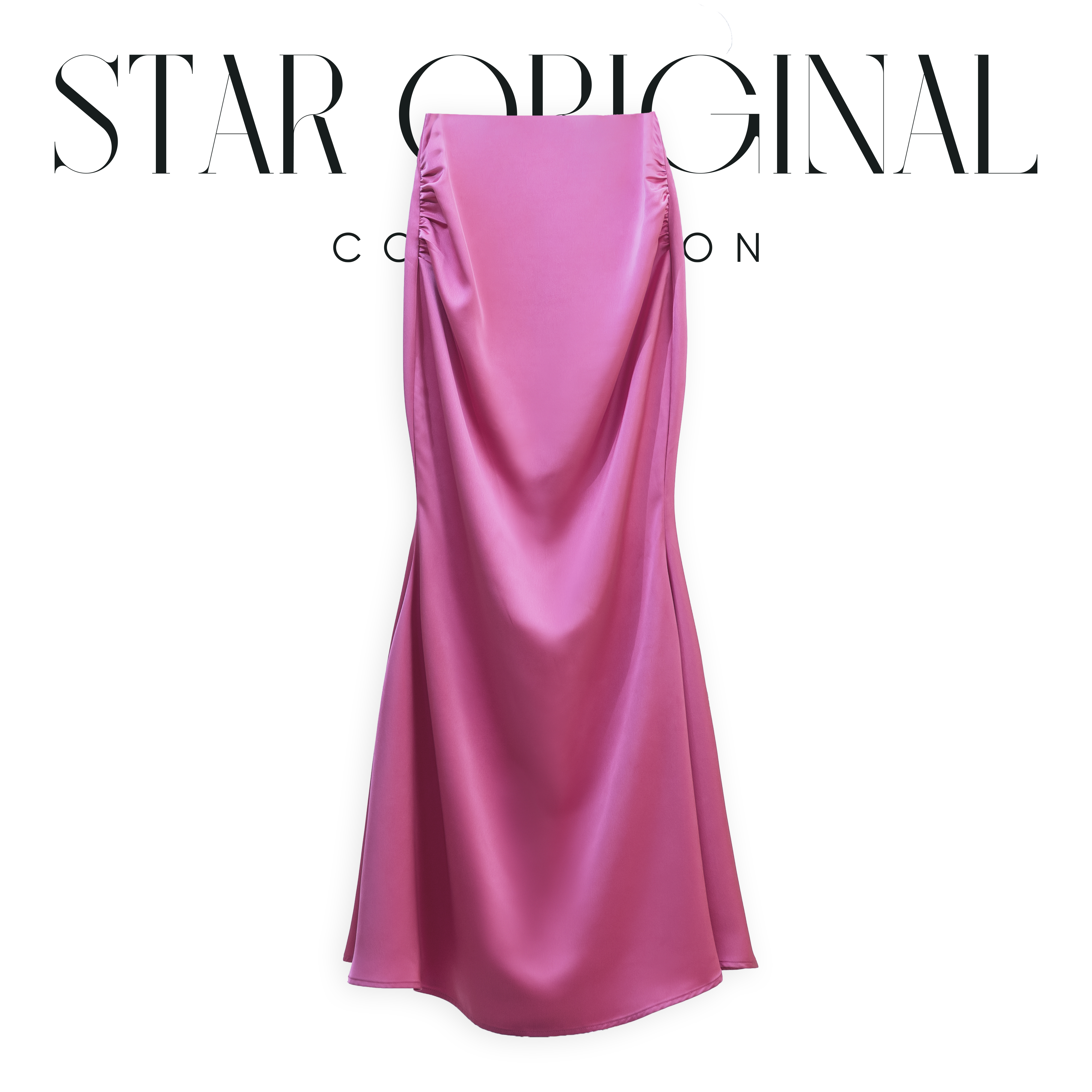 【星姐推荐】星原创高级定制【素色心情】设计师小众轻奢名媛半身裙