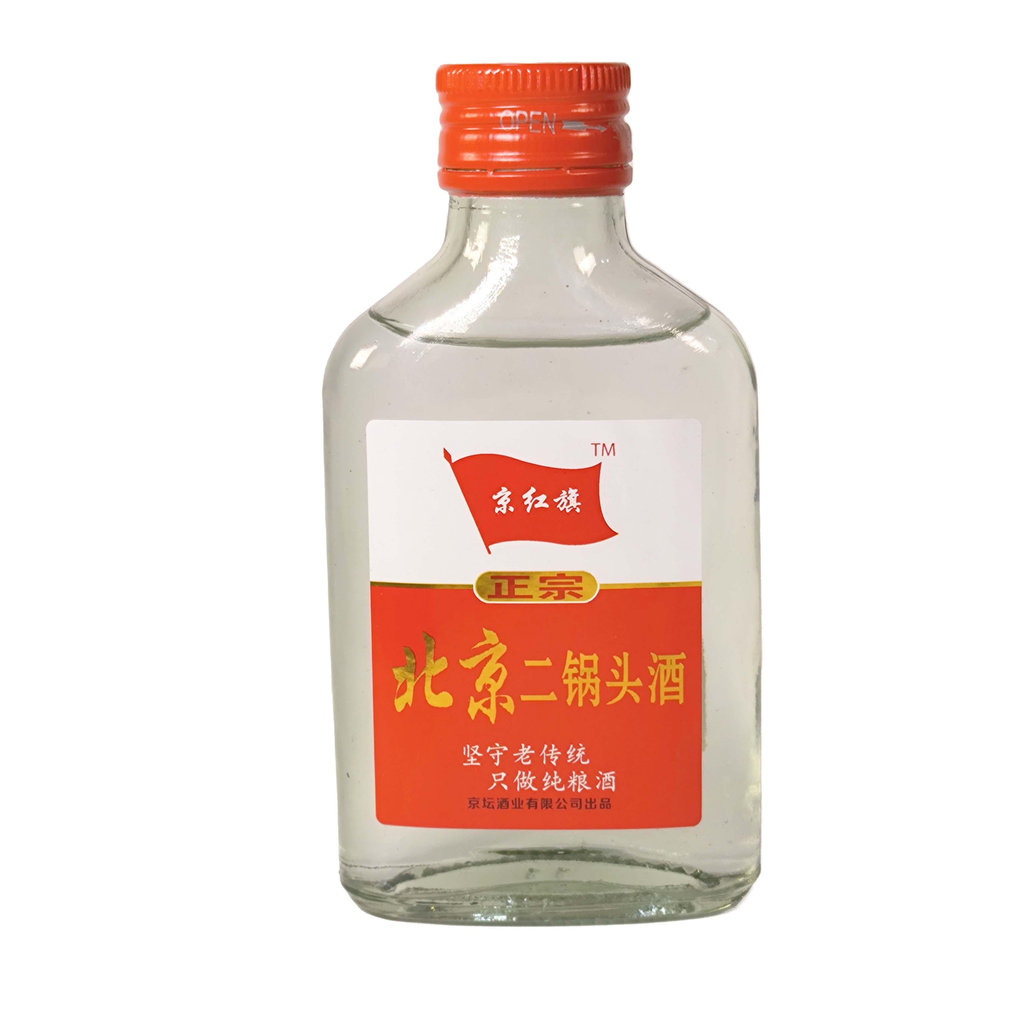 JingHongQi/京红旗【姚花春推荐4】二锅头小酒52度100ml