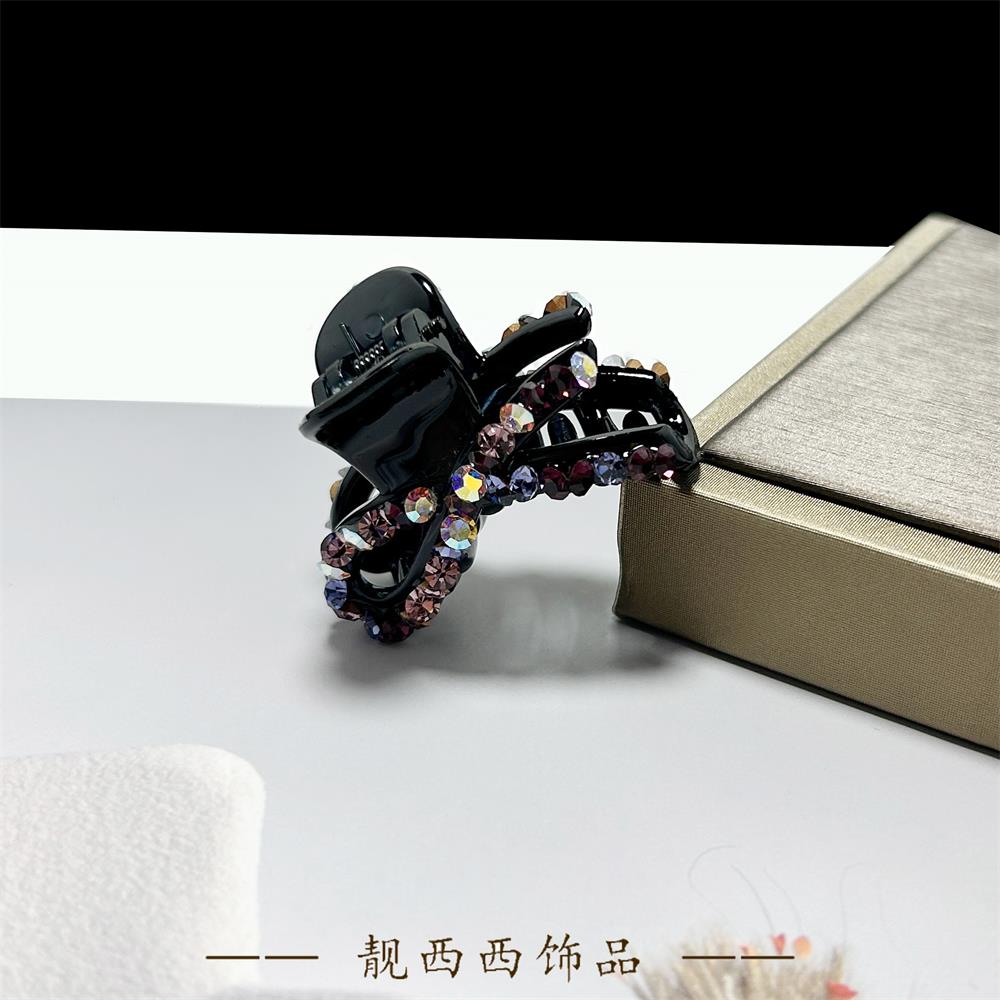 23140 4厘米气质紫色小抓夹