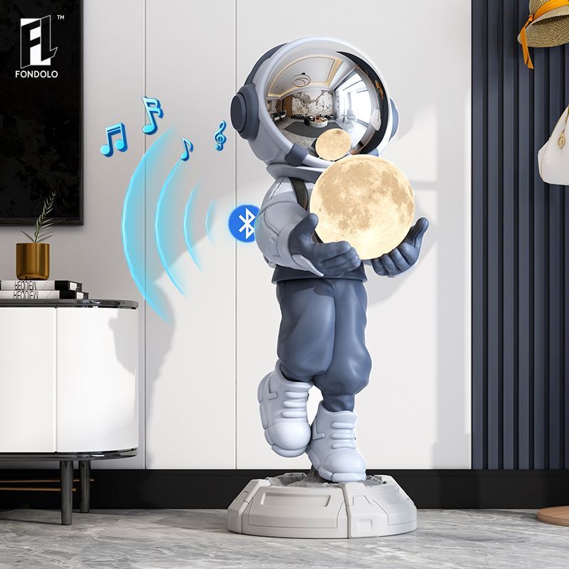 【小扬哥推荐】创意宇航员落地大摆件客厅蓝牙音响太空人电视柜玄