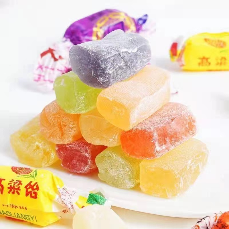 山东特产高粱饴可拉丝软糖多种水果糖果零食健康新年糖果休闲