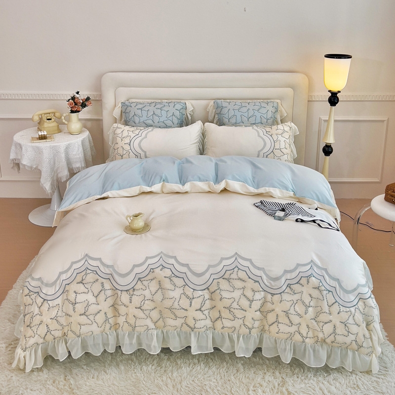 品家居2024新款长绒棉四件套-艾米莉