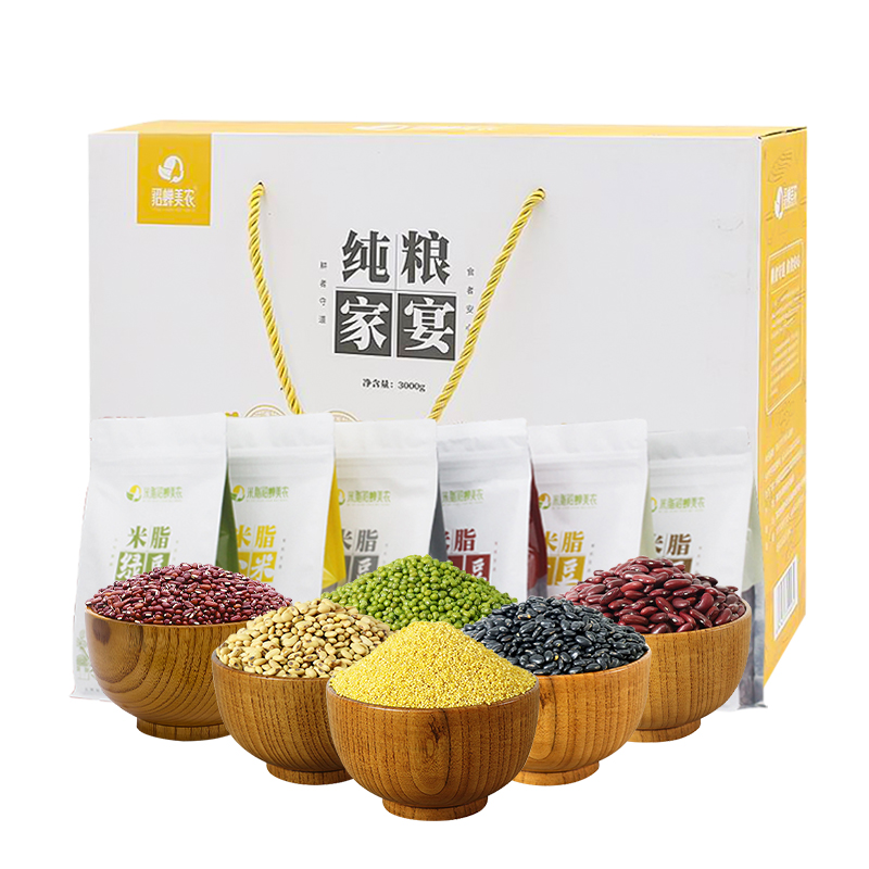 貂蝉美农杂粮礼盒3kg