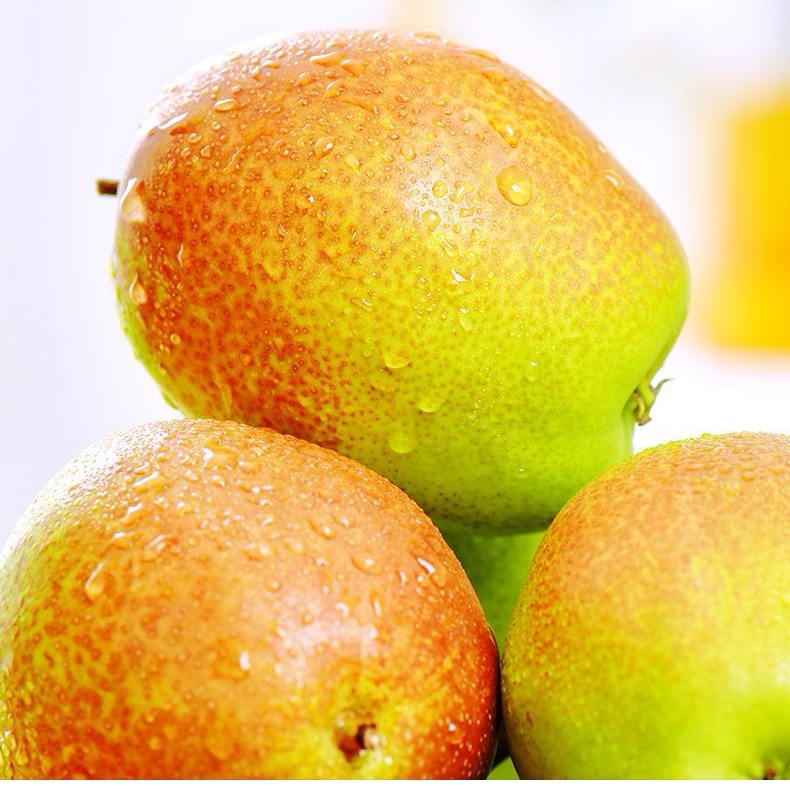 正宗媚梨七号香梨新梨9斤新鲜酥脆非库尔勒红香酥雪梨直发3/5斤