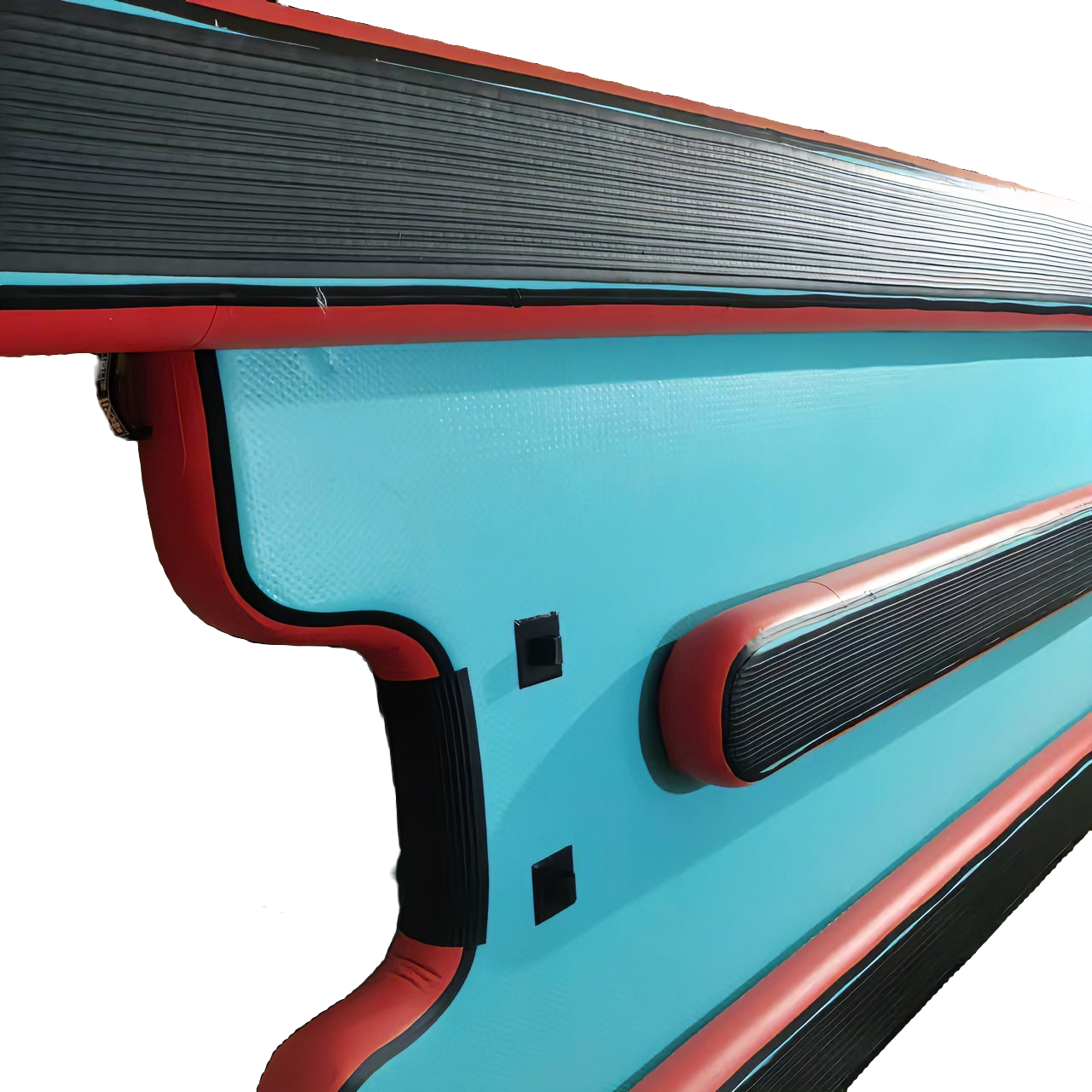 户外传统手撒网专用浮筒船钓鱼台（带充气机）加固密封耐磨