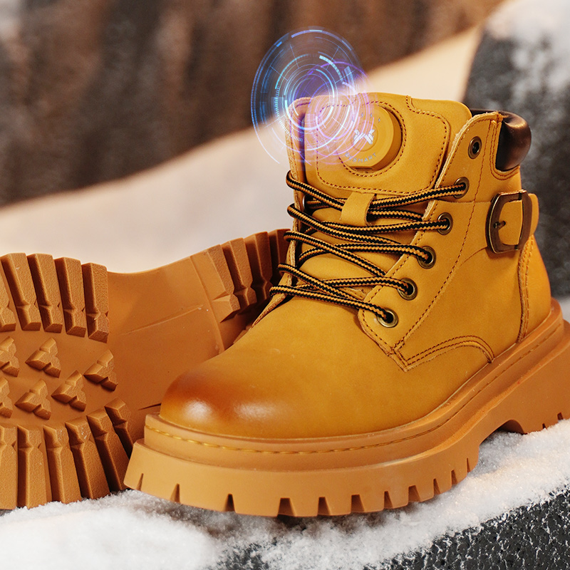 Wesmart 战狼一代智能加热控温马丁靴 男女同款户外休闲高帮鞋子