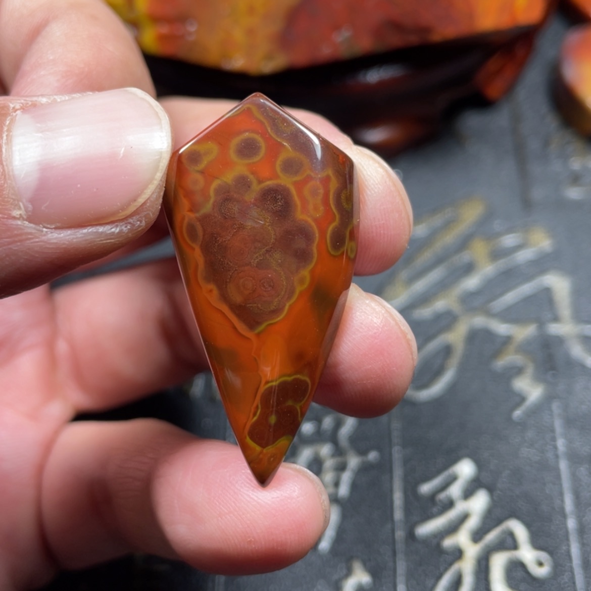 【闪购商品】玛瑙/玉髓颈饰未镶嵌f****c