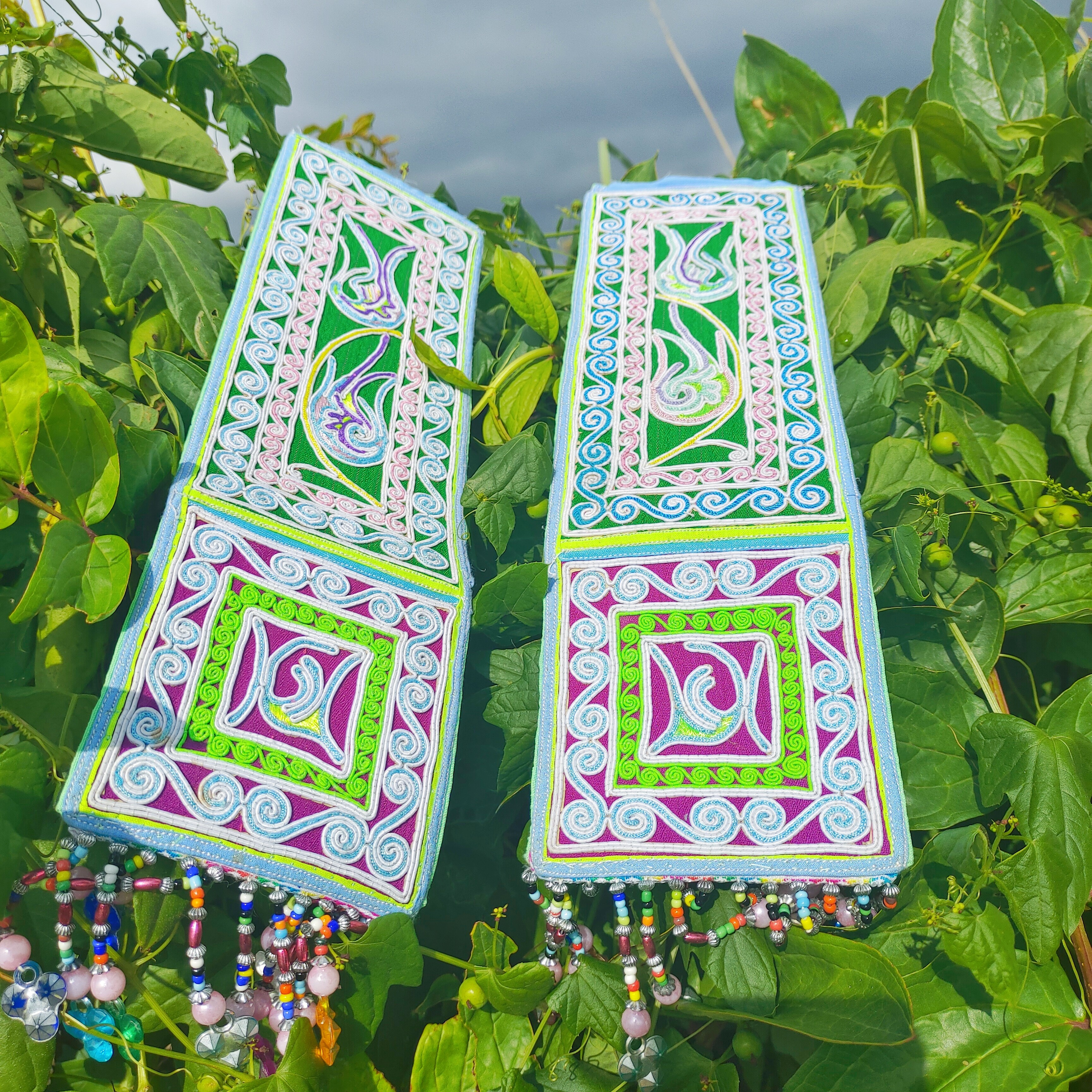 非遗贵州六盘水布依族服装装饰布