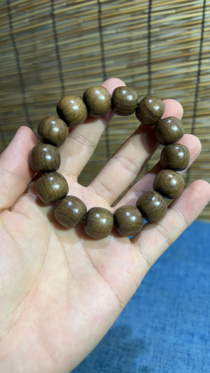 四川1.5乌木金丝楠手串小叶桢楠果香味清新