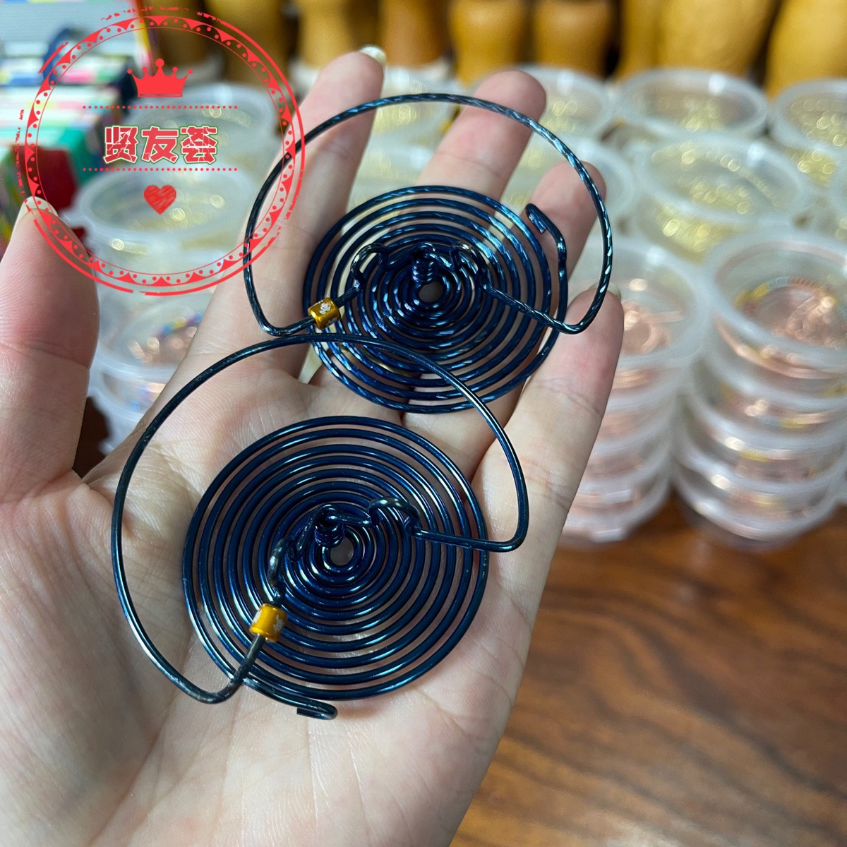 孙文斌手工蝈蝈簧1.5簧蝈蝈叫罐响簧 手工蝈蝈簧