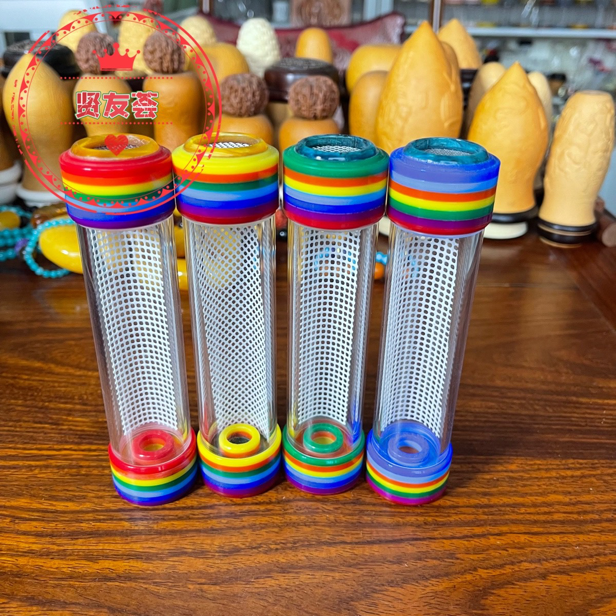 竹蛉叫罐30直径 有机玻璃鸣虫罐鸣虫有机玻璃蝈蝈叫罐高132