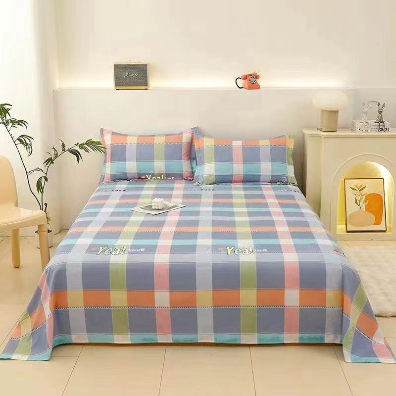 彩色格调  双人床单（200*230cm）