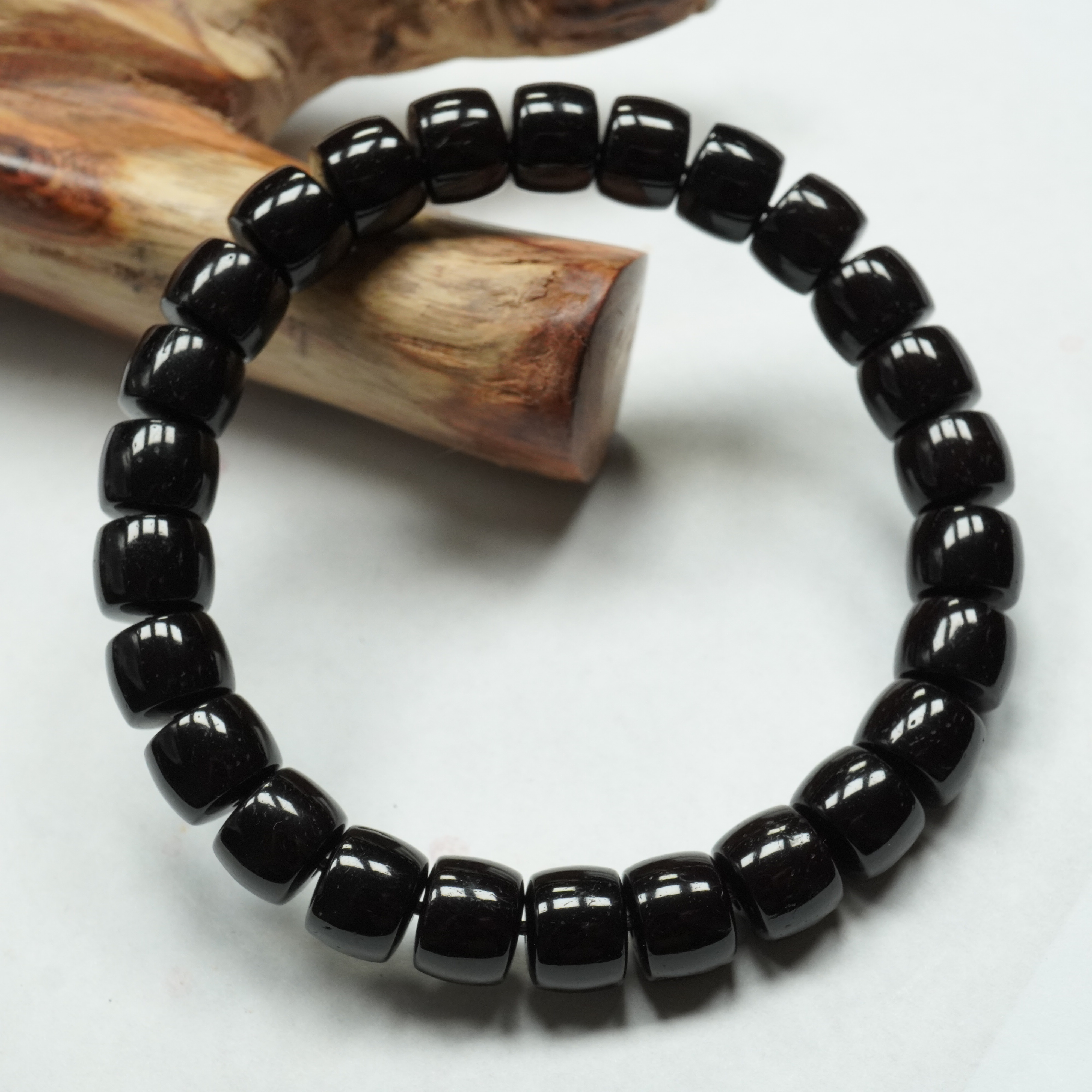 尺寸10x8mm左右椰蒂老料精工直切单圈《小鱼文玩》J023