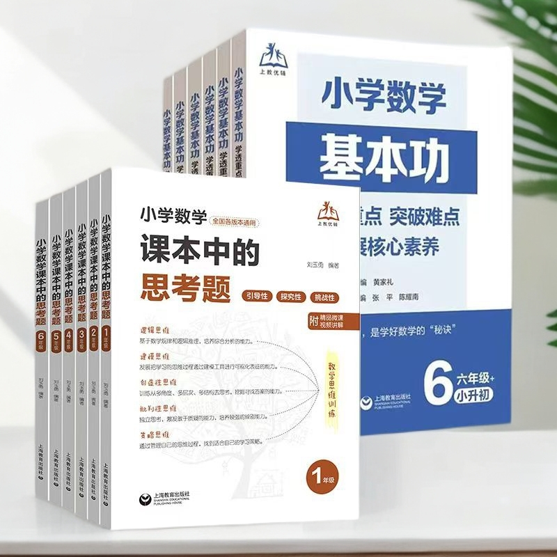 小学数学基本功+思考题重点突破难点拓展核心素养1-6年级