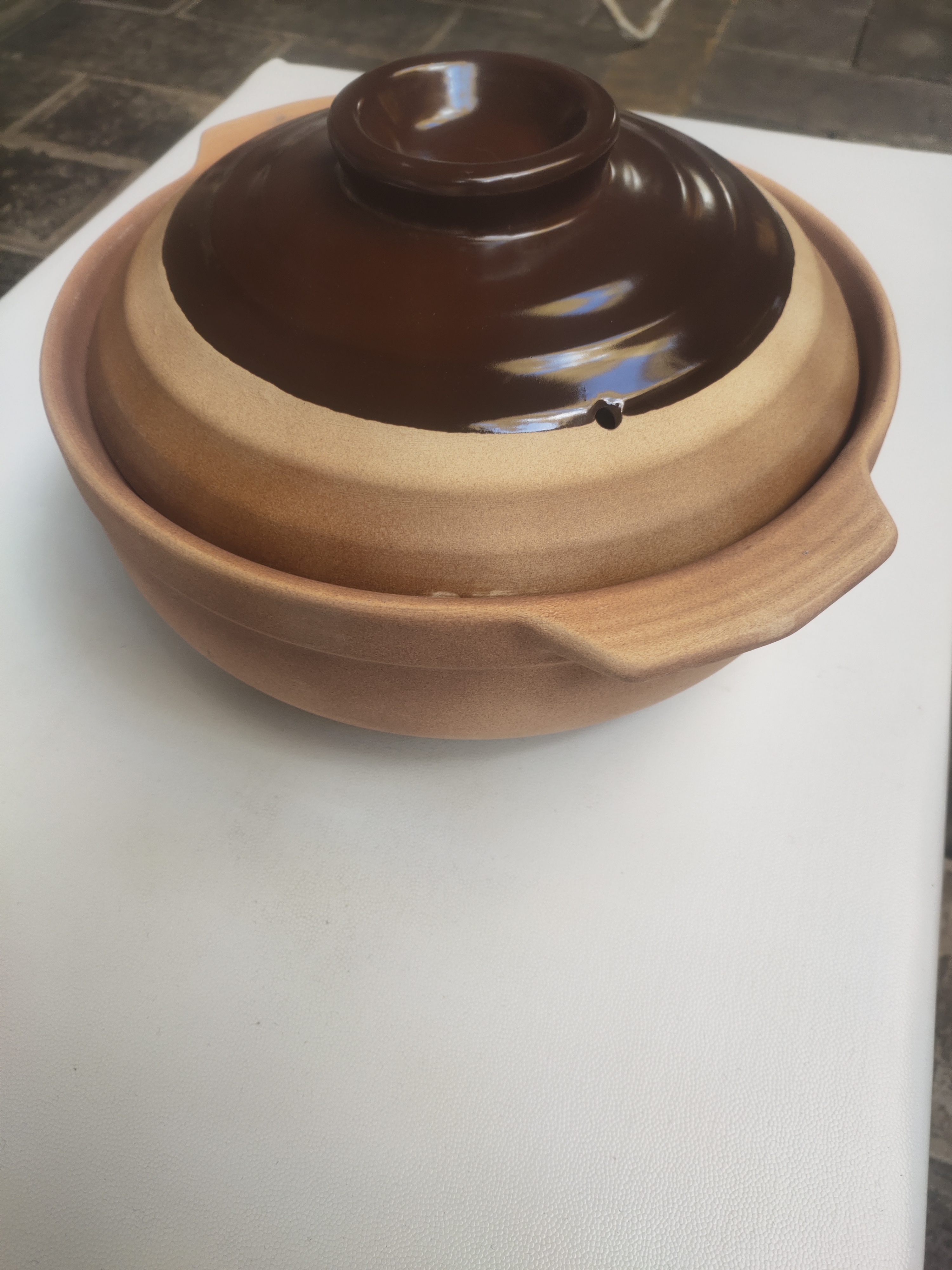 一号砂锅煮鱼，煮火锅高11cm直径30cm