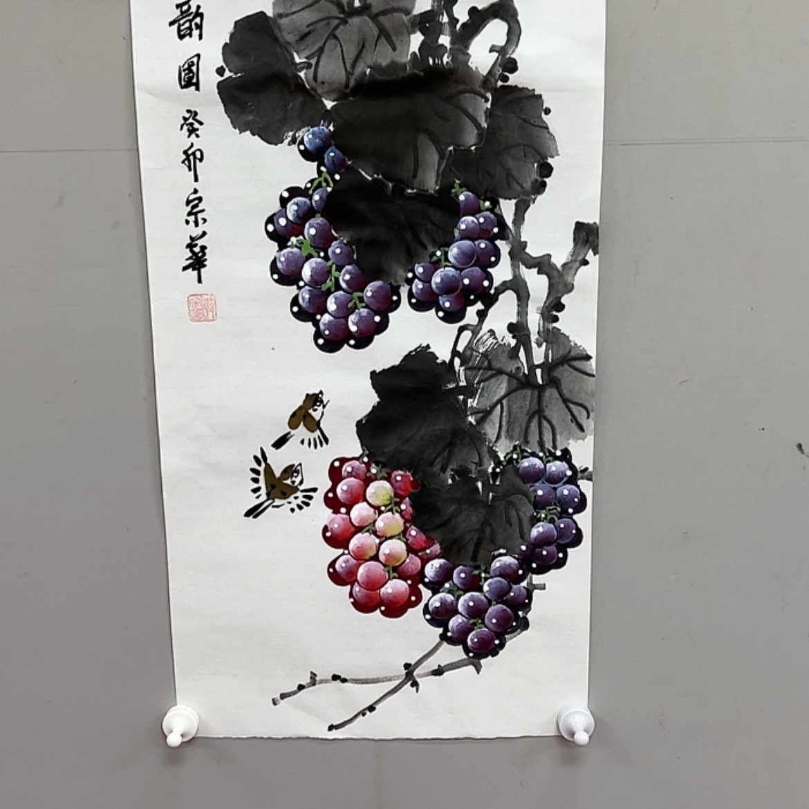 【闪购商品】折扇国画