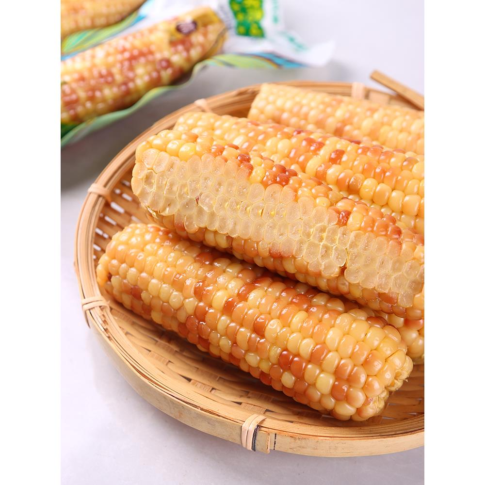 0云南西双版纳香糯小玉米棒即食真空新鲜傣家花甜糯玉米笋0g