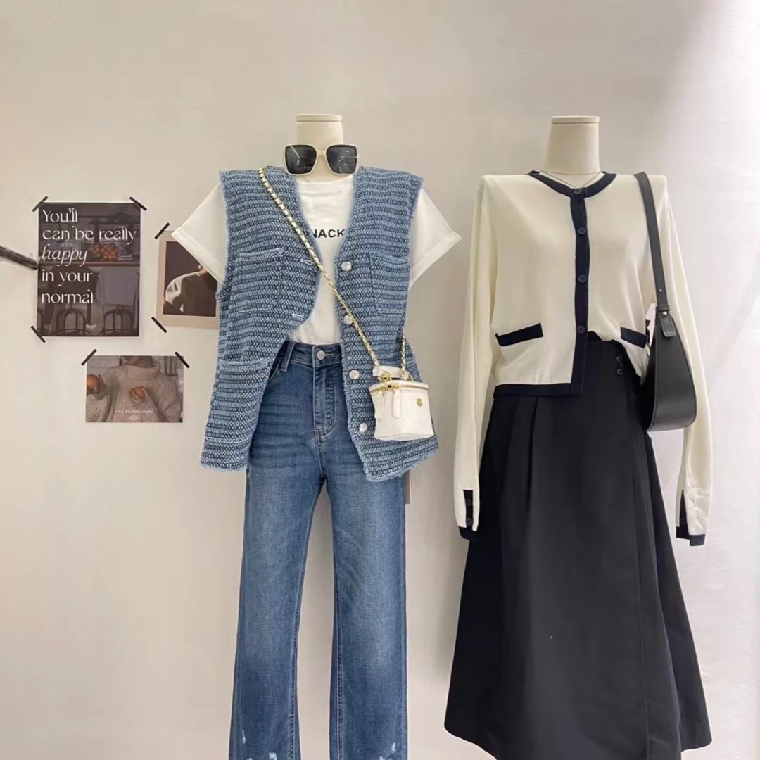 百搭时尚休闲女装韩版春秋气质女士收腰
