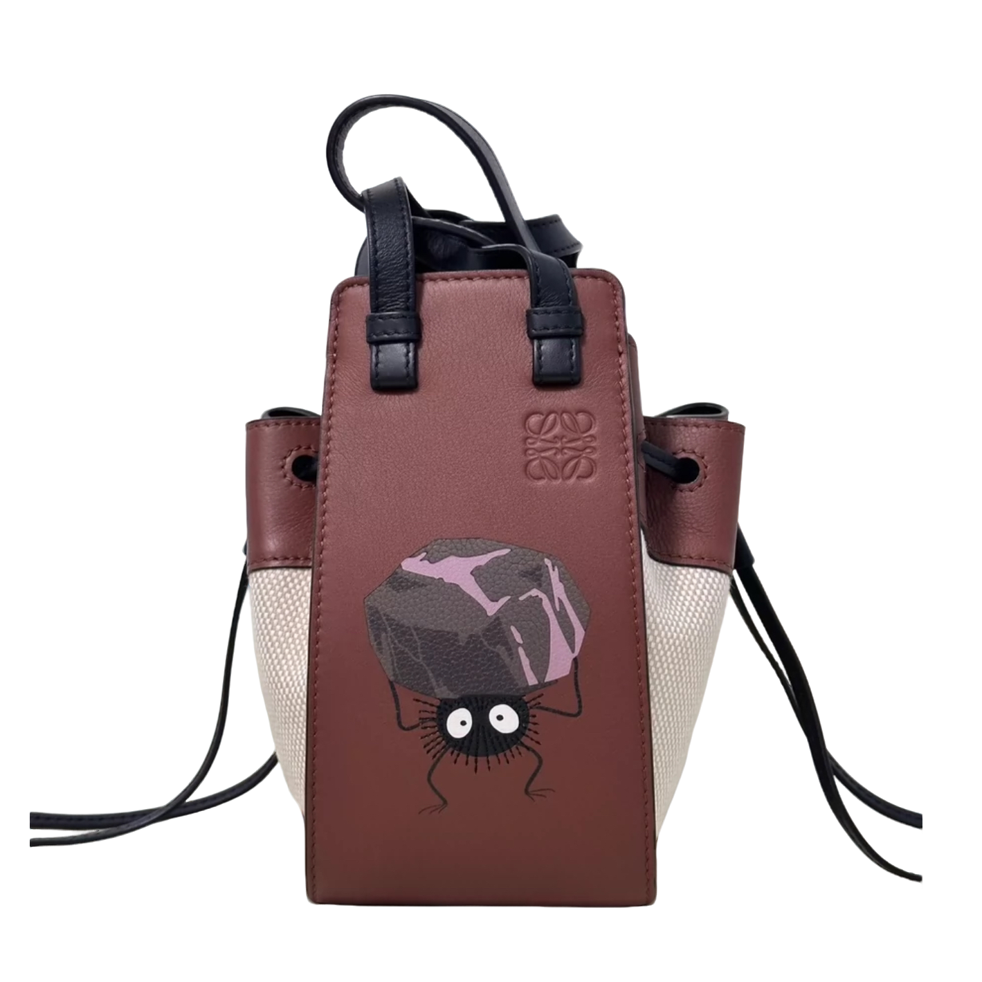 99新 LOEWE/罗意威 mini吊床包斜挎包联名款