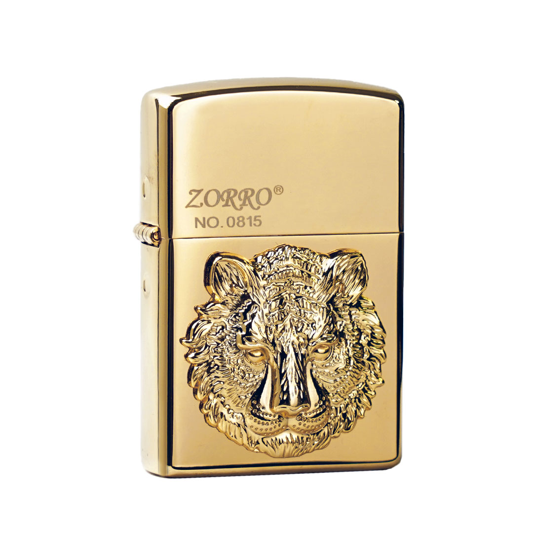 佐罗防风煤油打火机男士金虎贴章生肖个性创意送男友礼物潮