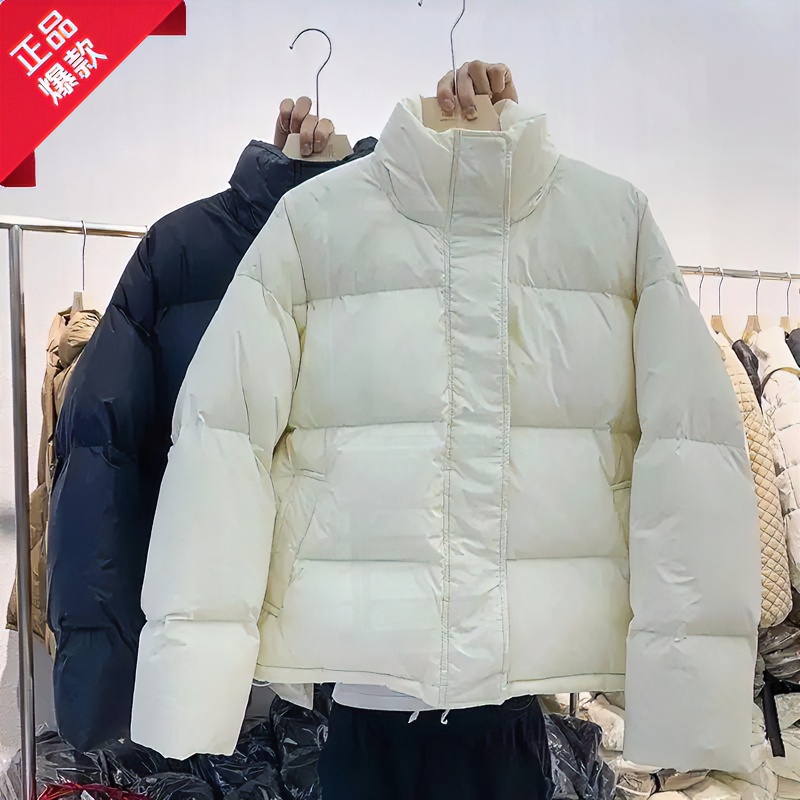 反季羽绒棉衣棉服女2023冬季新款韩版宽松学生面包服短款棉袄外套