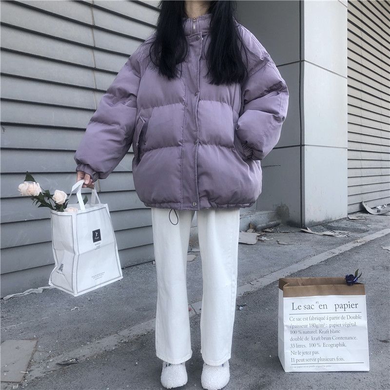 棉袄年新款女冬季棉衣韩版宽松加厚学生短款羽绒服外套款款