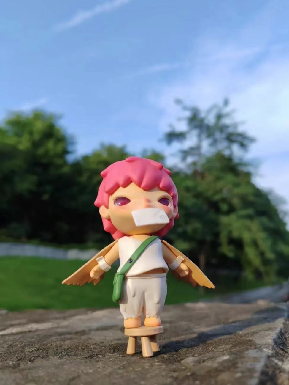 欧仔潮玩周边文具圆珠笔子弹头盲盒套装