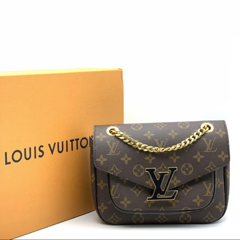 99新 LouisVuitton/路易威登 闲置新 Passy新款邮差单肩斜挎包