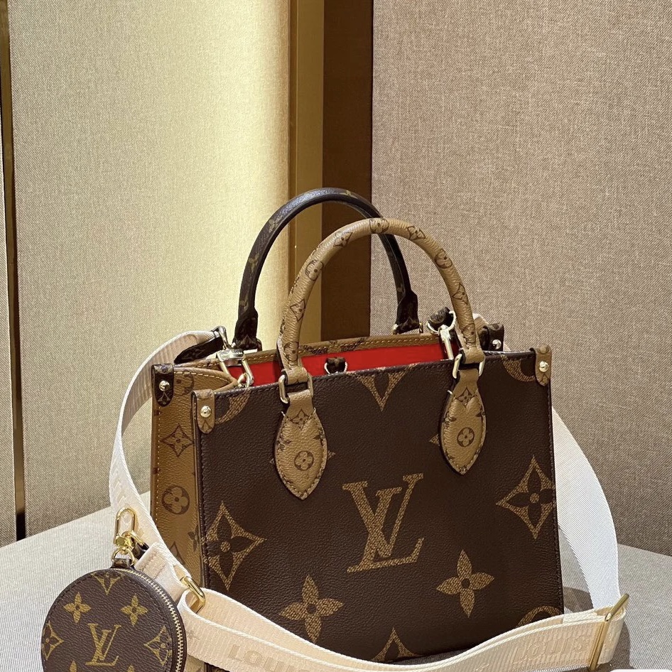 未使用 LouisVuitton/路易威登 新款Onthego小号单肩斜挎包