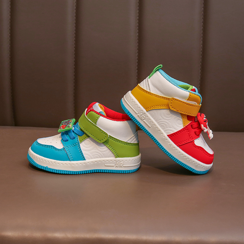 男女童板鞋新款秋季舒适M豆鸳鸯中小童单鞋儿童休闲鞋运动鞋